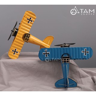 Mô hình máy bay sắt cổ điển Vintage TAN
