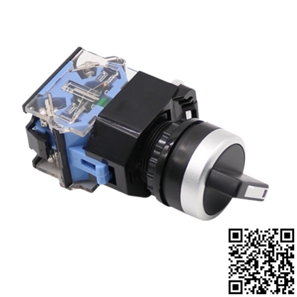 Công tắc xoay LA38 chuyển mạch 2, 3 vị trí cần ngắn phi 22 lắp đặt tủ điện điều khiển chất lượng