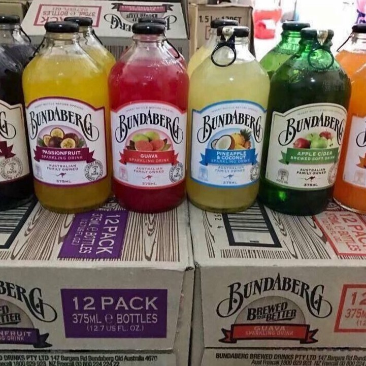 [Mã 267FMCGSALE giảm 8% đơn 500K] Nước ép trái cây nguyên chất lên men tự nhiên Bundaberg Úc - Chai 375ml - Date T1/2022 | BigBuy360 - bigbuy360.vn