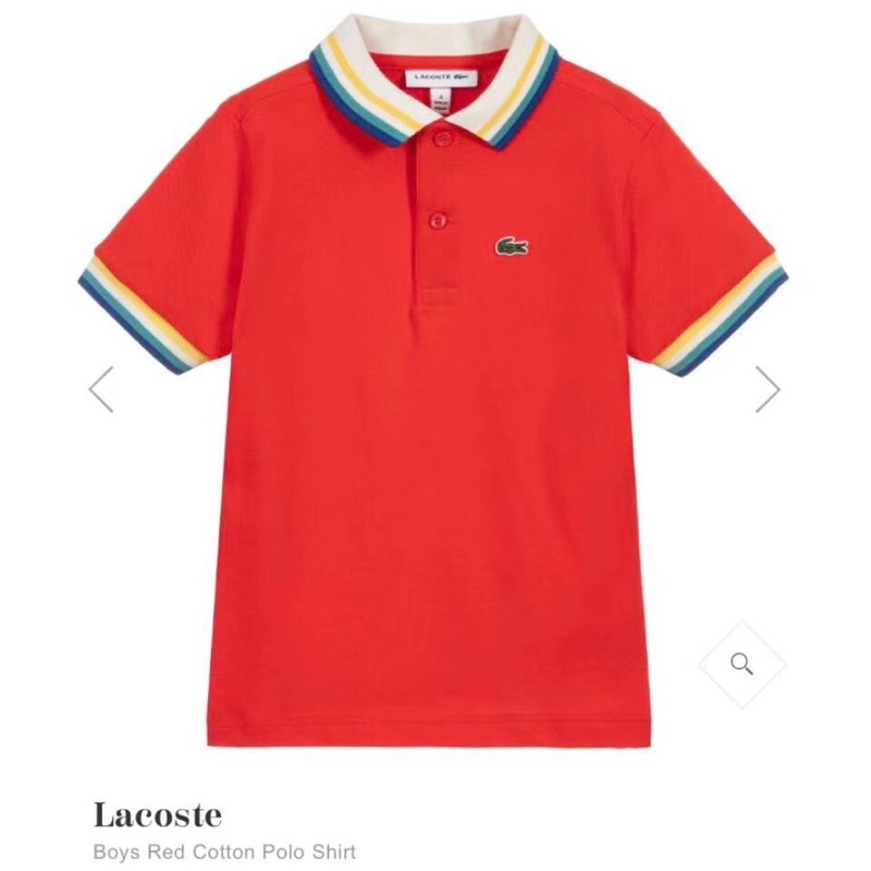 Áo polo cộc tay Lacoste trơn 13-30kg