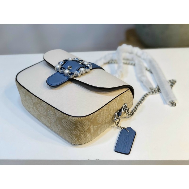 Túi Co@ch mini mặt đá dư xịn