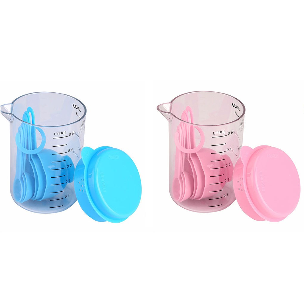 Bộ cốc và muỗng đong 7 món tiện lợi cho nhà bếp