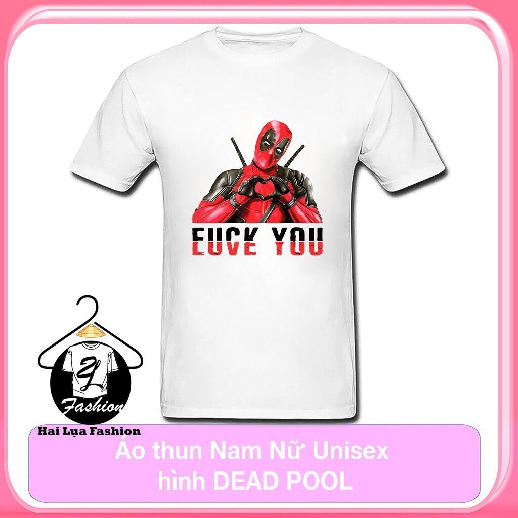 Áo Thun Nam Nữ Unisex hình DEADPOOL