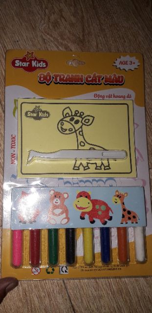 Sét Tô màu tranh cát của Việt Nam