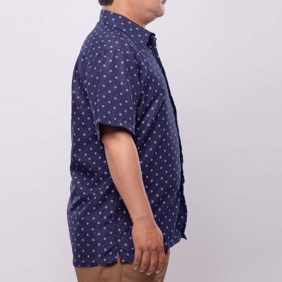 Áo Sơ Mi Trung Niên Cho Bố  Size 6XL  - Vải Cotton Form Rộng Thoải Mái Có Nhiều Màu