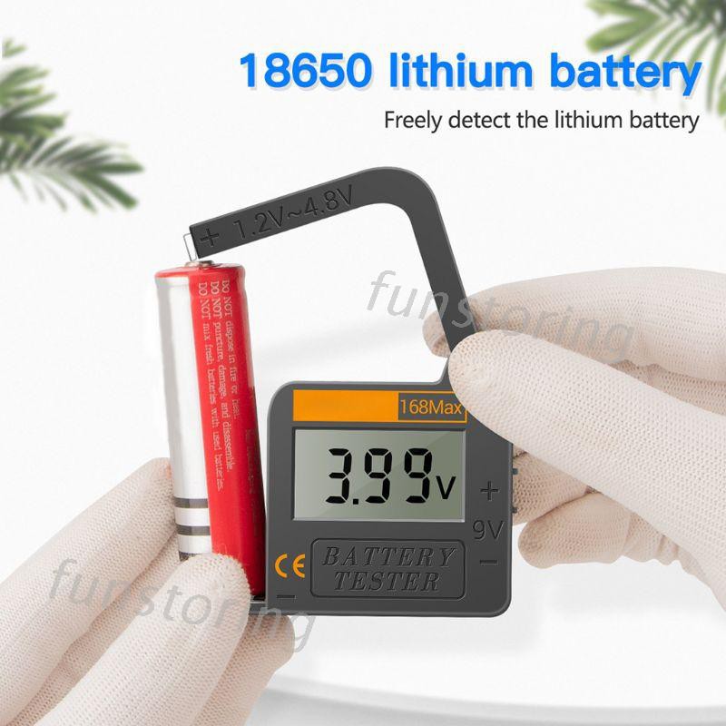 Thiết Bị Kiểm Tra Dung Lượng Pin Lithium 18650 Aa 9v 168max