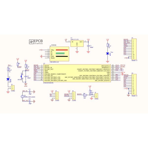 Kit Phát Triển STM32F030F4P6