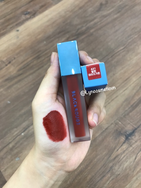 Son kem lỳ BLACK ROUGE AIR FIT VELVET TINT VER 6