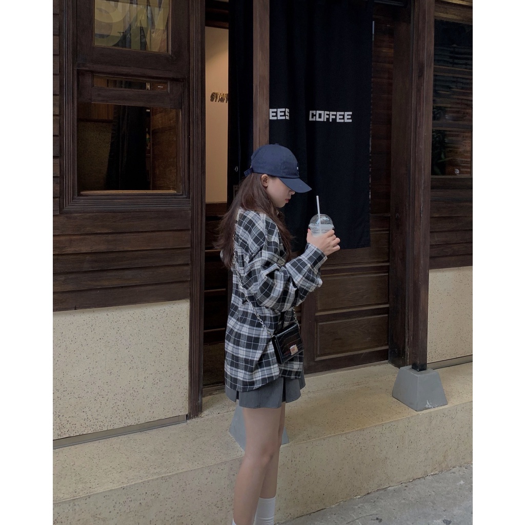 Áo Flannel MENTAL® M LOGO CASUAL FLANNEL SHIRT