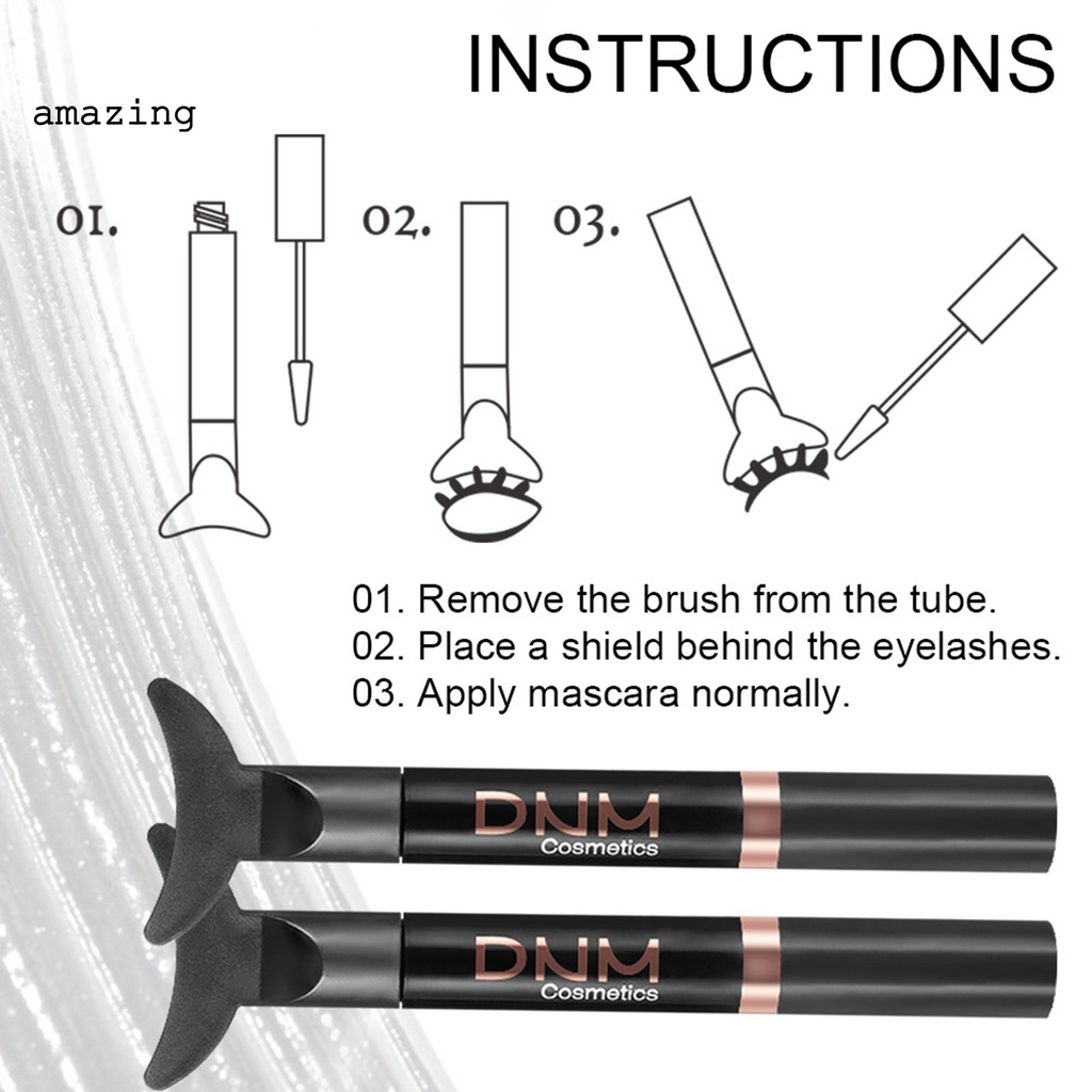 [Hàng mới về] Mascara nối mi DNM tay cầm tiện dụng trang điểm kiểu tiên cá sặc sỡ 3D cho nữ