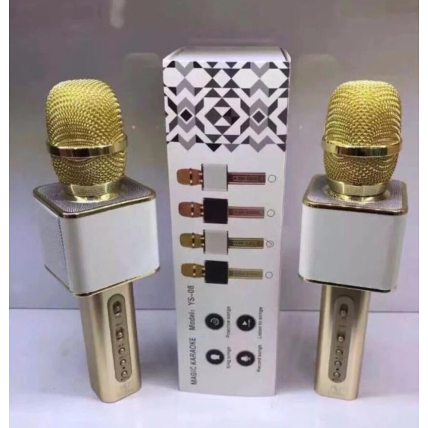 Micro Mic Bluetooth Karaoke SD-08 3 in 1 - Cực Hay