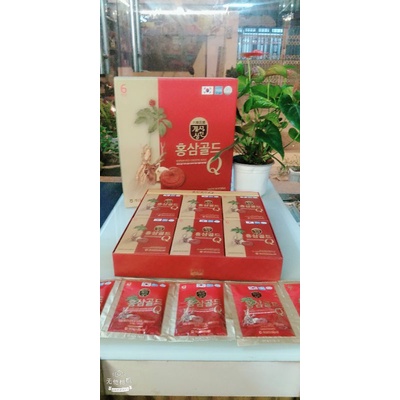 Nước hồng sâm nhung hươu Q Plus Hàn Quốc (hộp 30g *50ml)