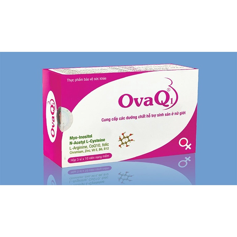 OvaQ1 Bổ trứng-điều kinh- đẹp niêm mạc- dễ thụ thai