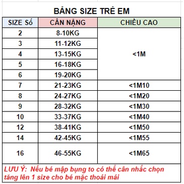 Bộ Pari PSG trẻ em từ 8kg đến 55kg