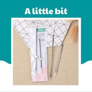 Bộ 2 cây nặn mụn 2 đầu inox cao cấp chống gỉ