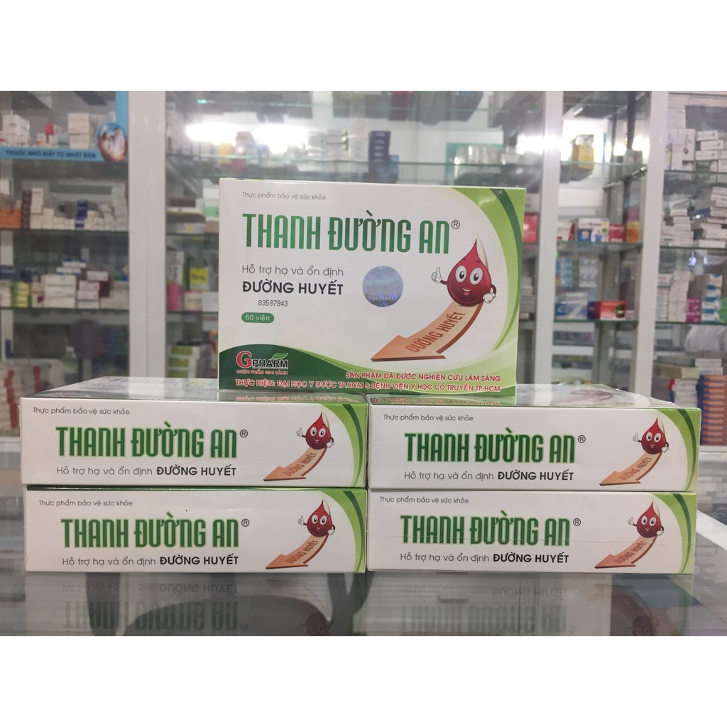 Thanh Đường An - Viên uống hỗ trợ hạ &amp; ổn định đường huyết - cvspharmacy