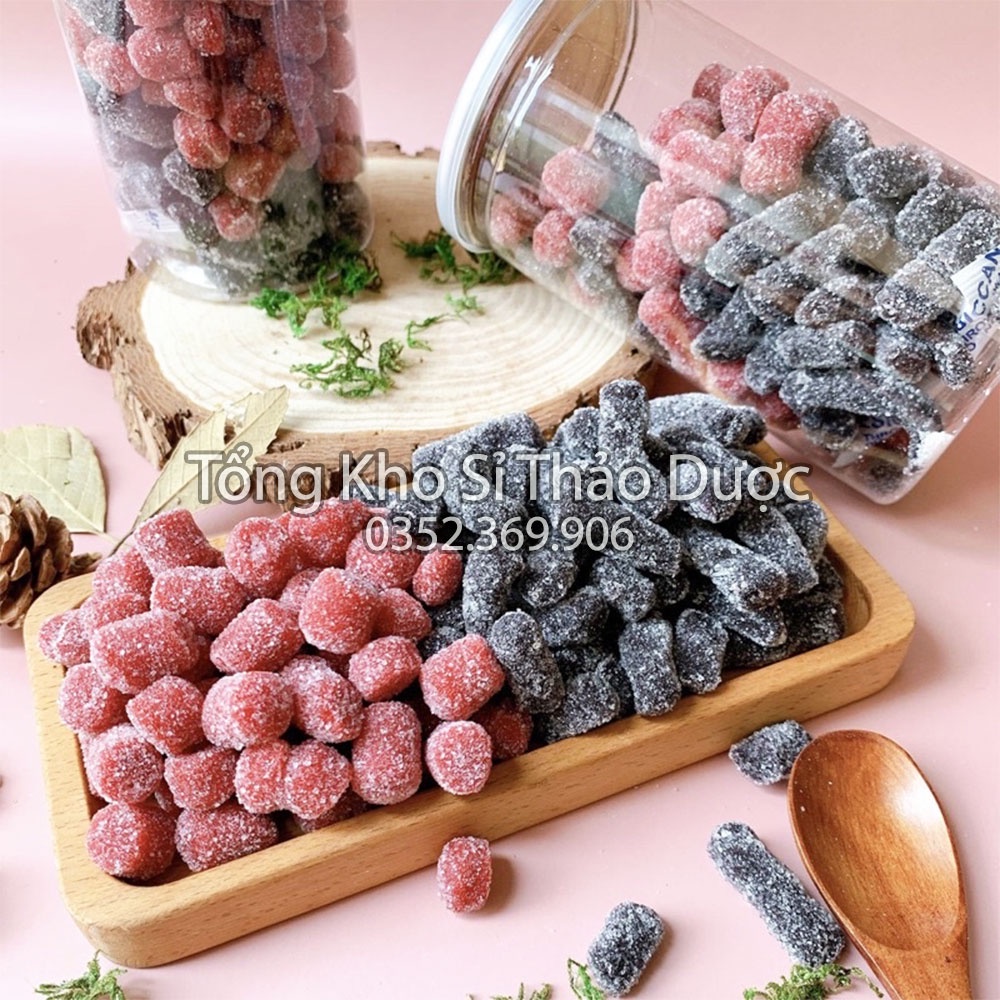 Kẹo hương dâu (Hương vị thơm ngon, kẹo mix vị)
