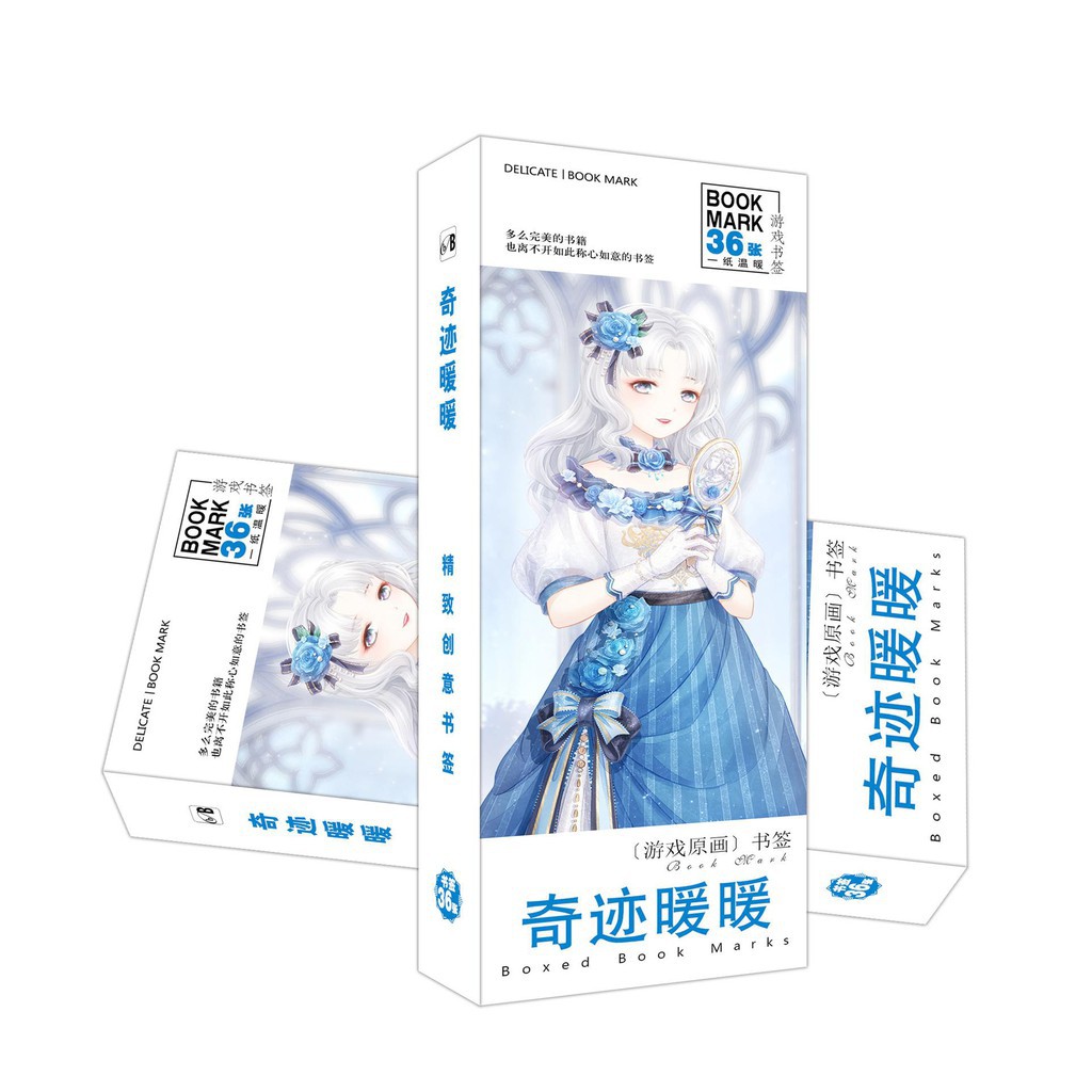 Hộp ảnh bookmark anime chibi Ngô hoàng tại thượng ngôi sao thời trang nikki ngụy trang học tra vết cắn ngọt ngào