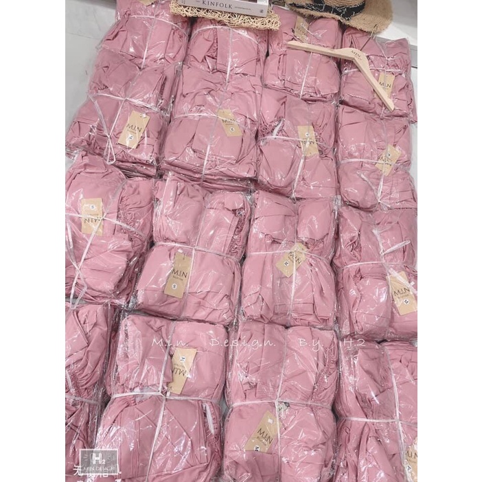 [ SIÊU PHẨM 2022] Váy BaByDoll cổ vuông tay phồng nơ lưng màu xanh Cốm - Hồng - ZADOLA FASHION