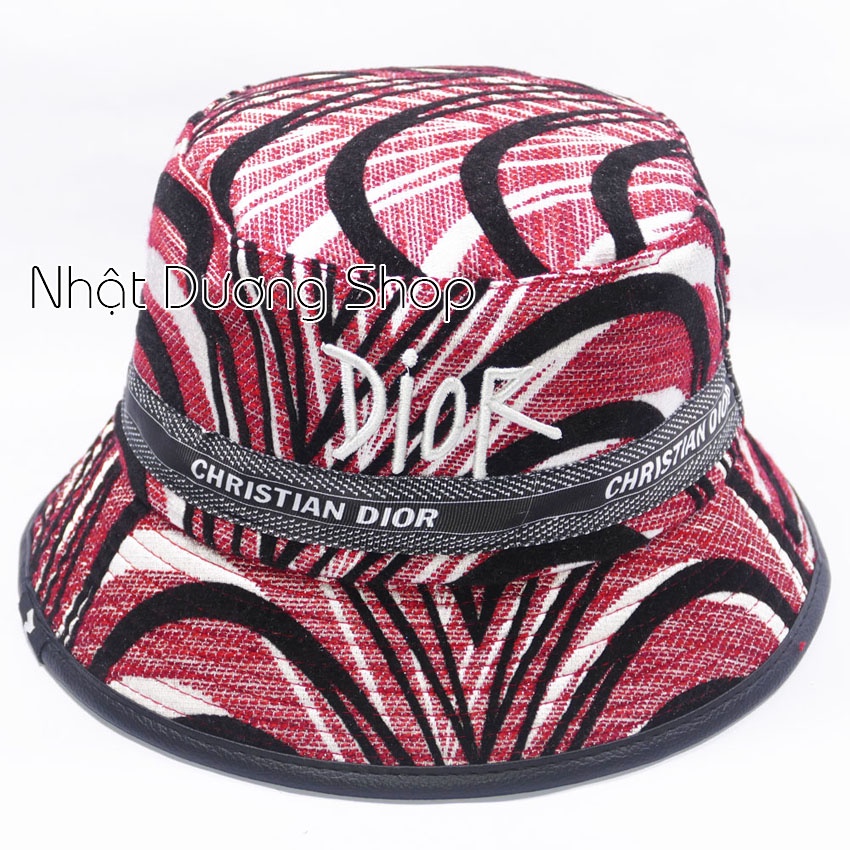 Mũ Bucket Thời Trang Cao Cấp, Họa Tiết Bắt Mắt, Màu Sắc Thời Thượng, Chất Vải Dày Dặn, Sang chảnh