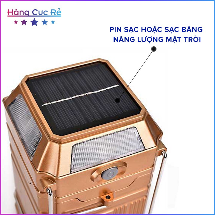 Đèn bão 4in1 HCR9009A  🔦FREESHIP🔦 Đèn dùng pin sạc, vintage style, trang trí, phượt, câu cá-Shop Hàng Cực Rẻ