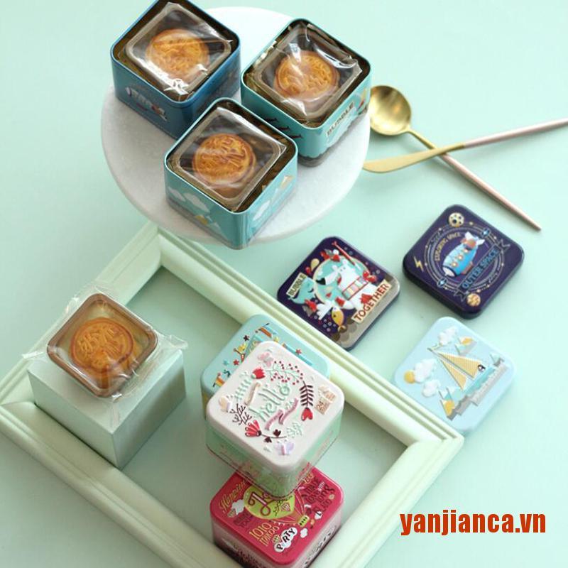 Hộp Thiếc Đựng Trang Sức In Hoạt Hình 3D Tinh Tế