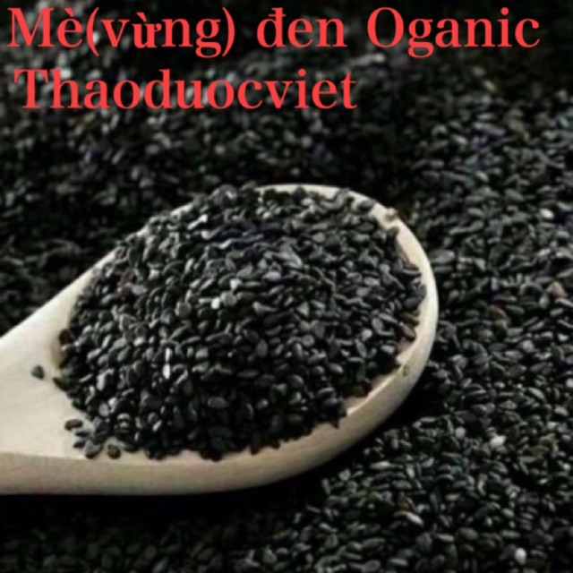 1KG MÈ (Vừng) ĐEN OGANIC GIÀU VITAMIN THÍCH HỢP NGƯỜI ĂN KIÊNG