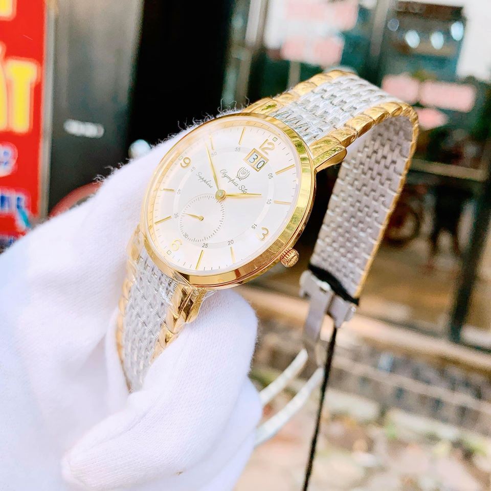 ĐỒNG HỒ NAM ĐẸP OLYMPIA STAR OPA58012-04MK CHÍNH HÃNG