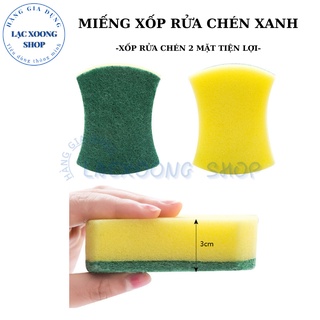 Miếng xốp rửa chén xanh
