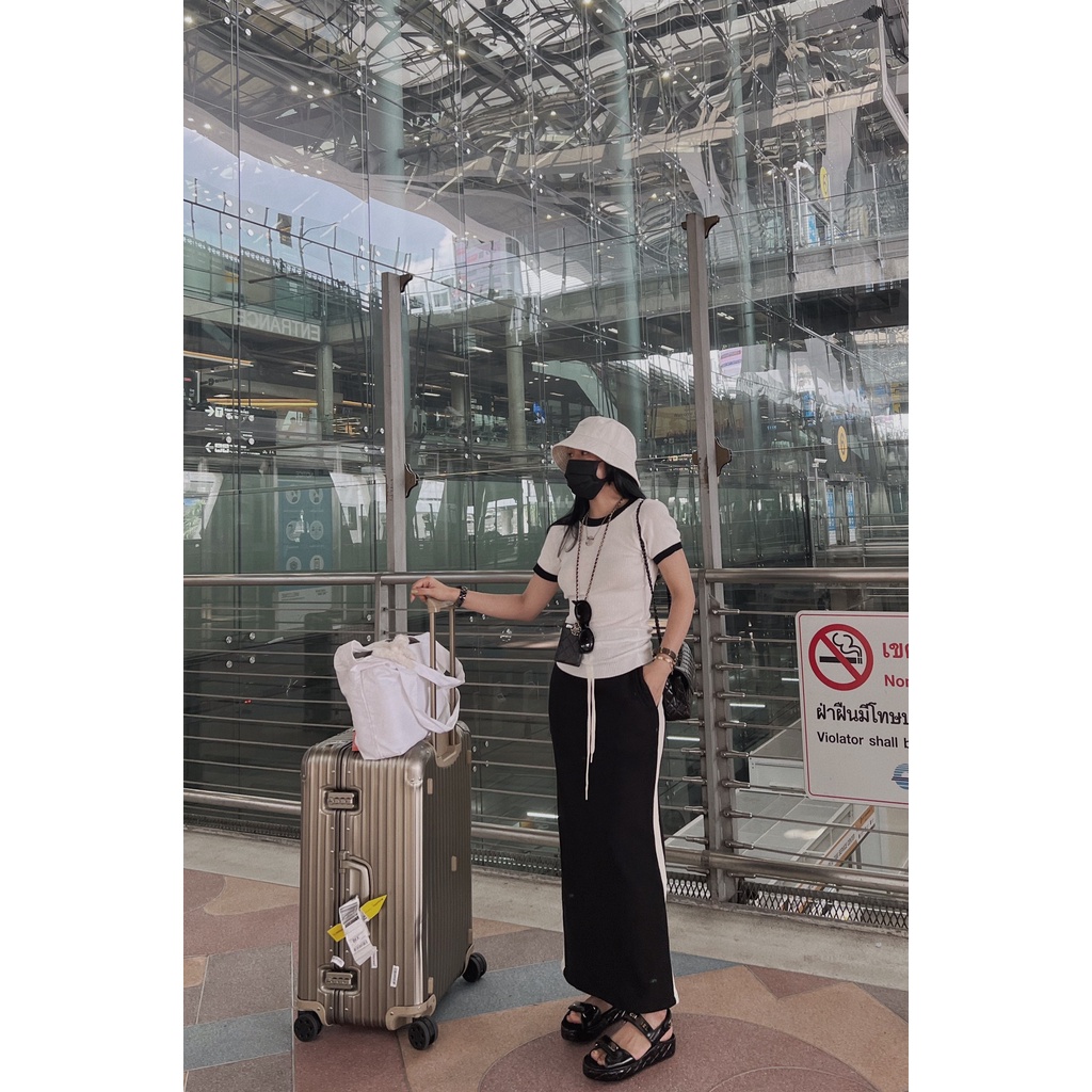 CHÂN VÁY THUN DÀI - QA02439