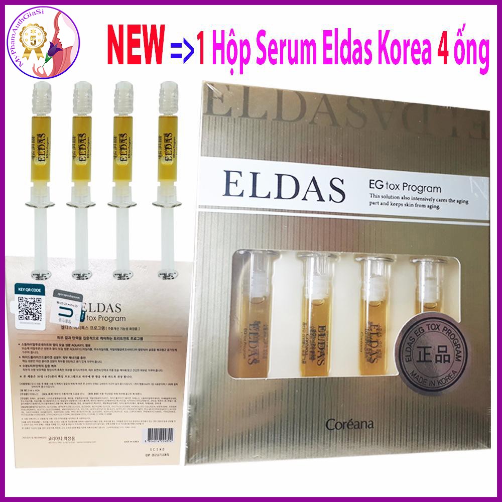 Hộp 4 ống serum tế bào gốc eldas hàn quốc