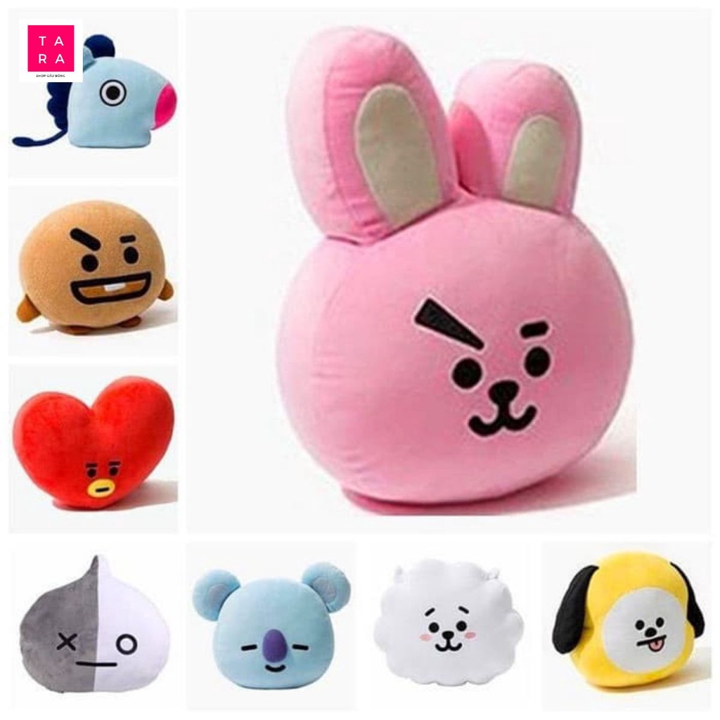 Gấu Bông, Gấu BT21 gối Size 40X50cm - Tara Shop