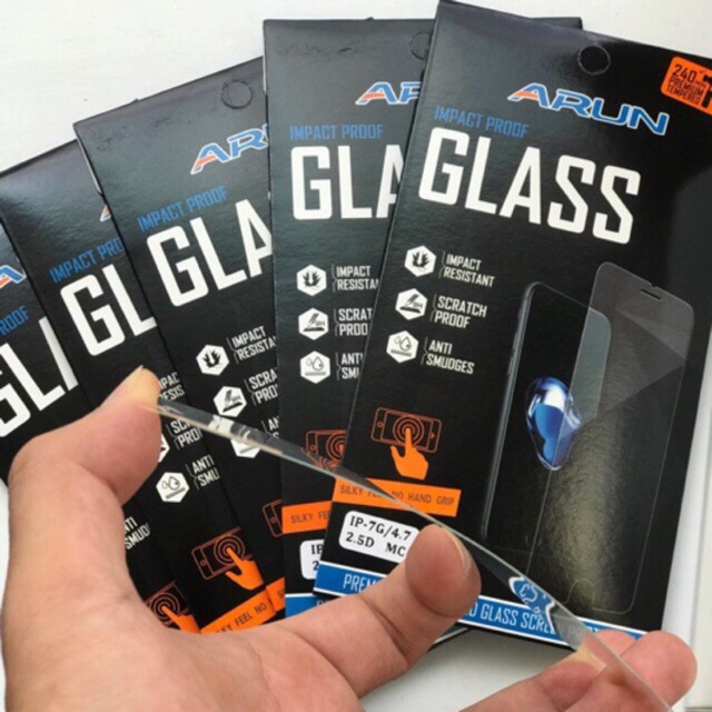 Cường lực chính hãng Arun cao cấp 6/6s+/7/8+/XR