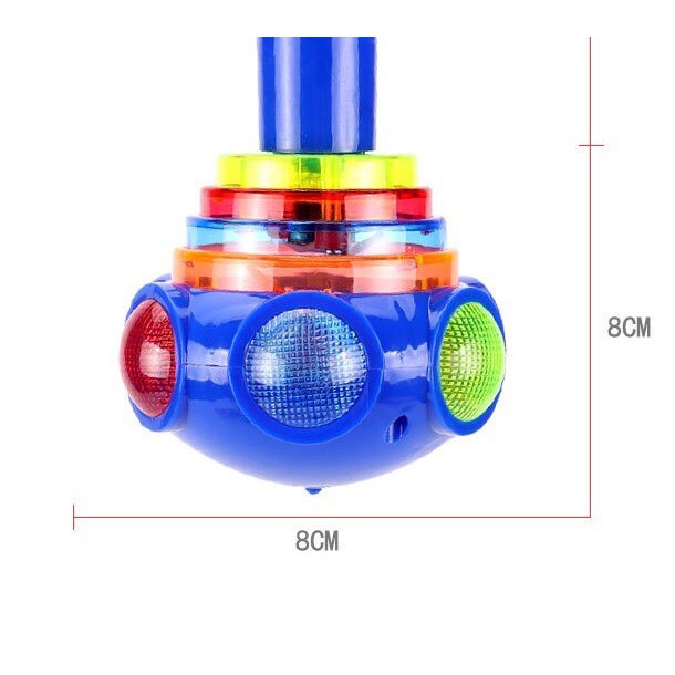 Con quay phát sáng, có nhạc cho bé