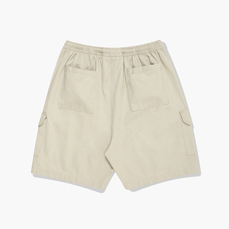 OWL BRAND®  CARGO KAKI SHORTS - Quần kaki ngắn túi hộp / Tan