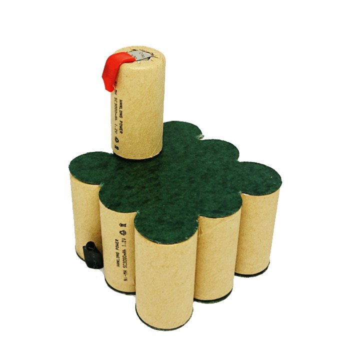 Gói cell pin mới NiMH 12v 3400mAh - National