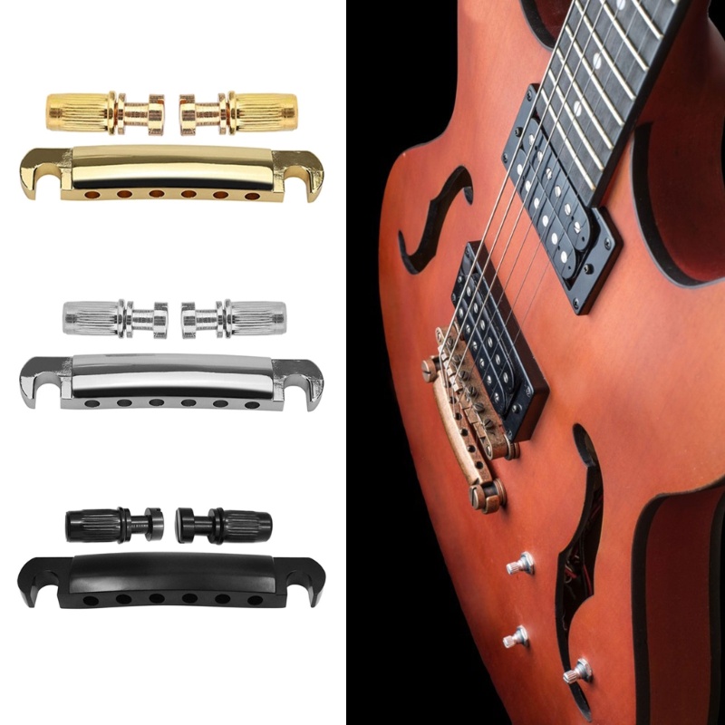 Thanh Dừng Đàn 6 Dây Thay Thế Phong Cách O-Matic Cho Đàn Guitar Điện LP Les