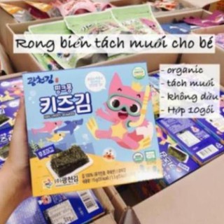 Rong biển organic hàn quốc cho bé