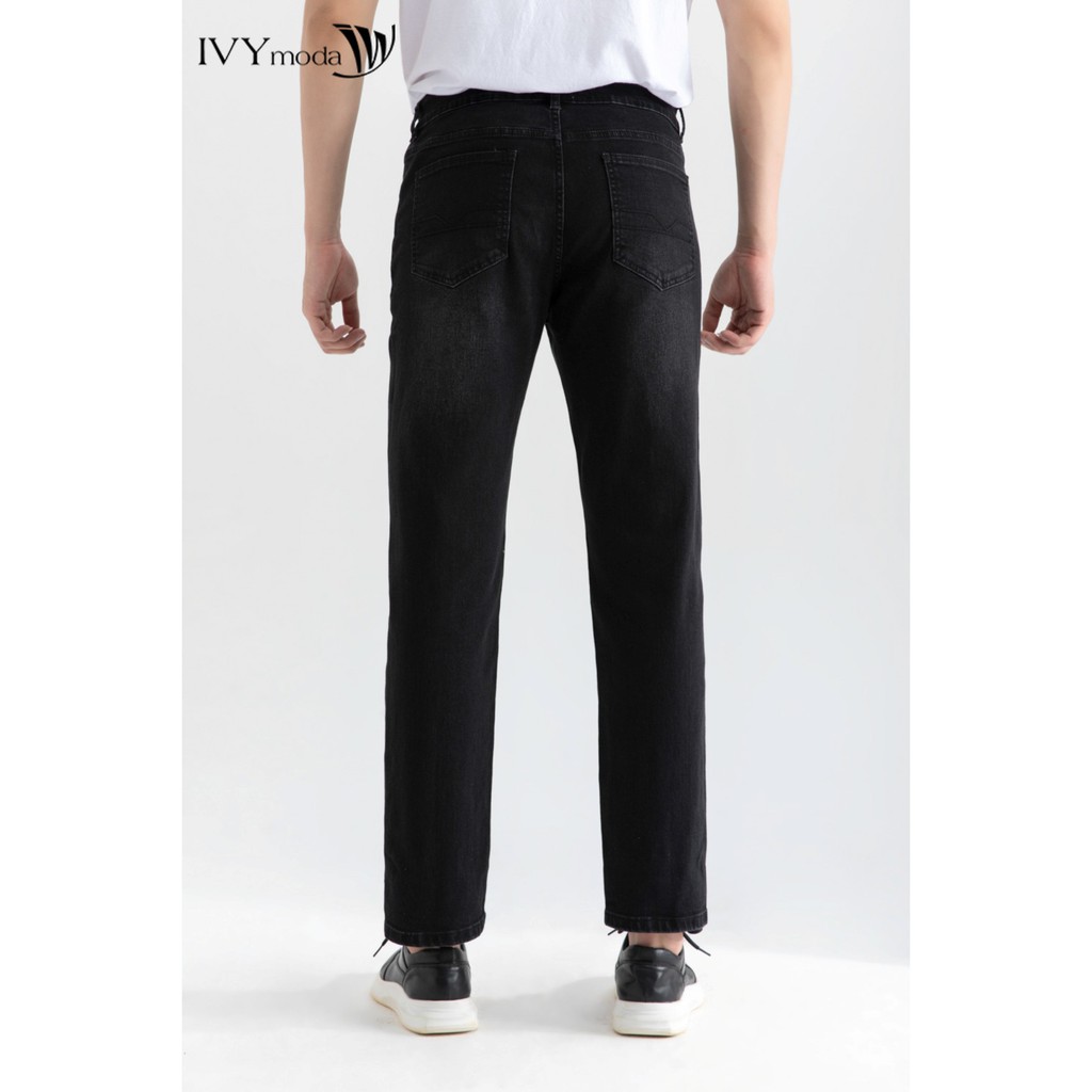 Quần jean nam màu đen IVY moda MS 25E2610 | BigBuy360 - bigbuy360.vn