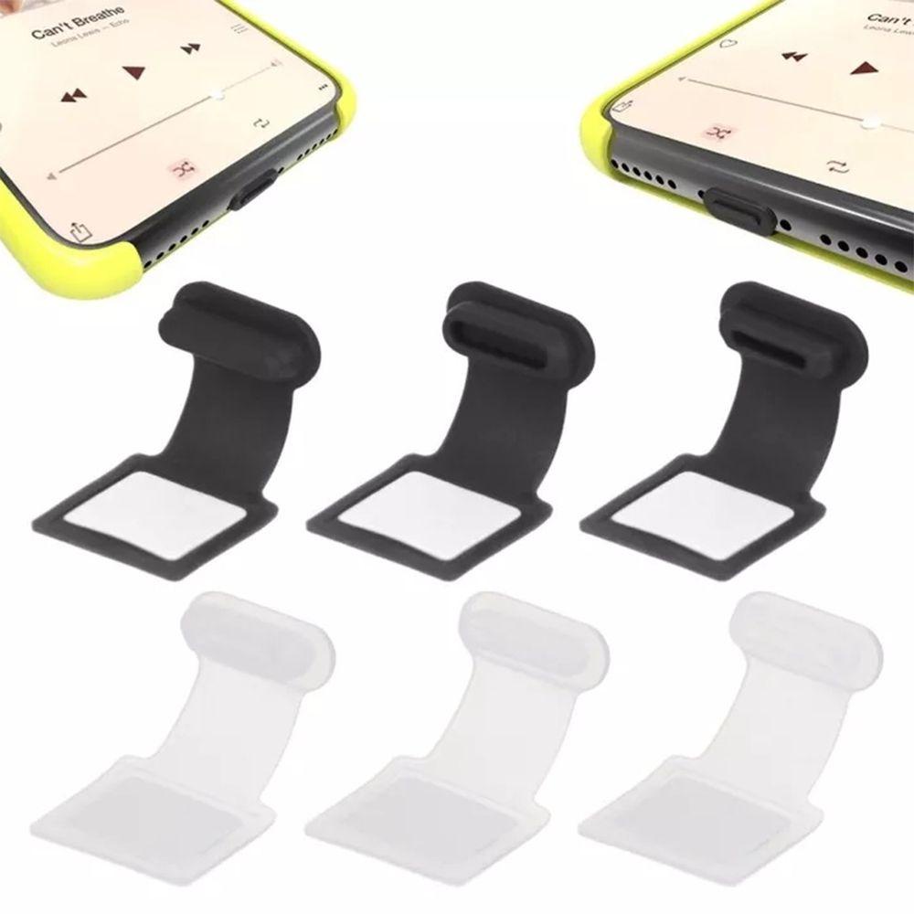 Nút Bịt Cổng Sạc USB Type C Chống Bụi / Mất / Mất Bằng Silicon Cho Điện Thoại