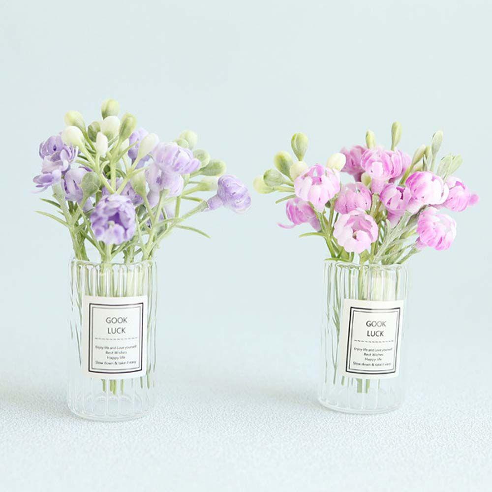 PATRICIA Chậu Hoa Nhài Trang Trí Nhà Búp Bê Tỉ Lệ 1: 12