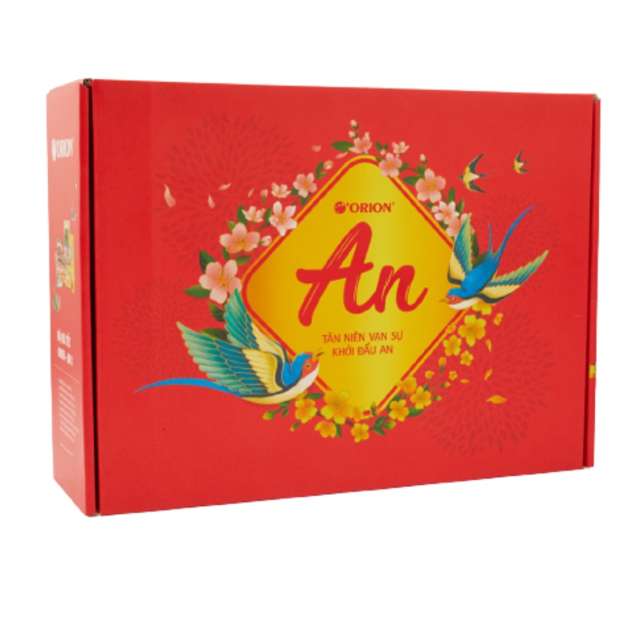 Bộ Quà Tết Orion An II năm 2022 Hộp 928,7g - Có kèm túi giấy | BigBuy360 - bigbuy360.vn
