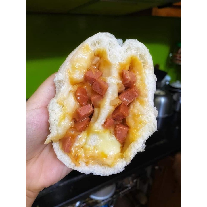 Bánh bao xá xíu phô mai men tươi