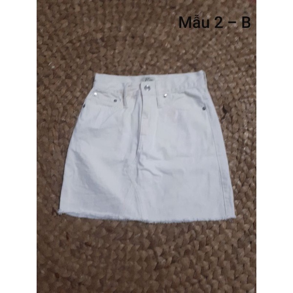 Chân váy jean xuất xịn