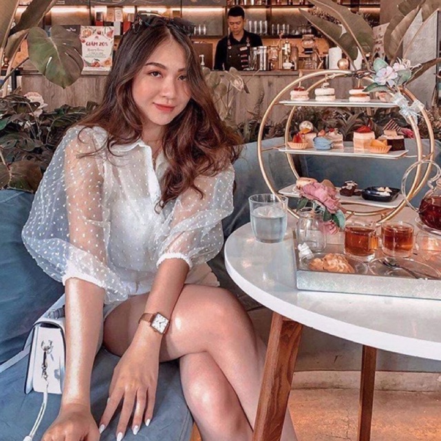 Áo voan bi nổi ZARA