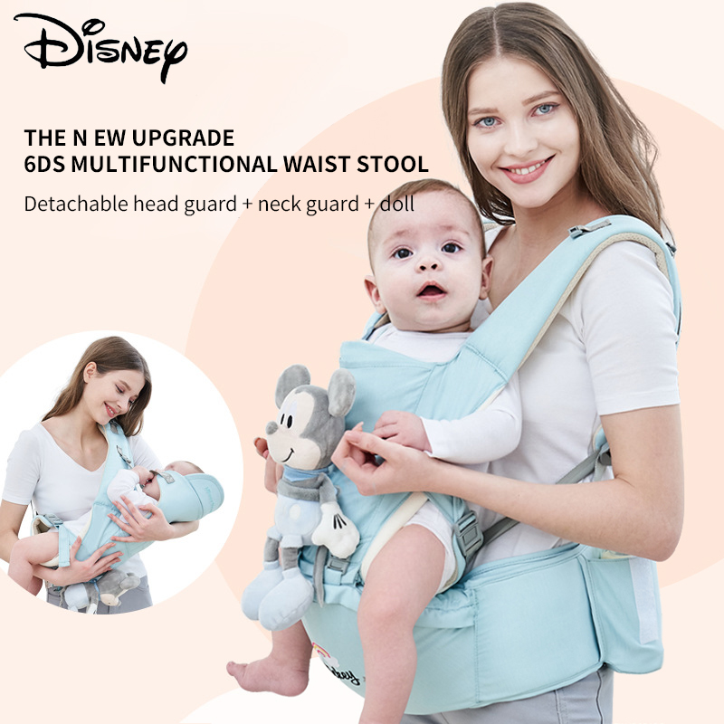 Đai địu bé Disney 6D phù hợp cho 4 mùa thiết kế nhỏ gọn tiện dụng