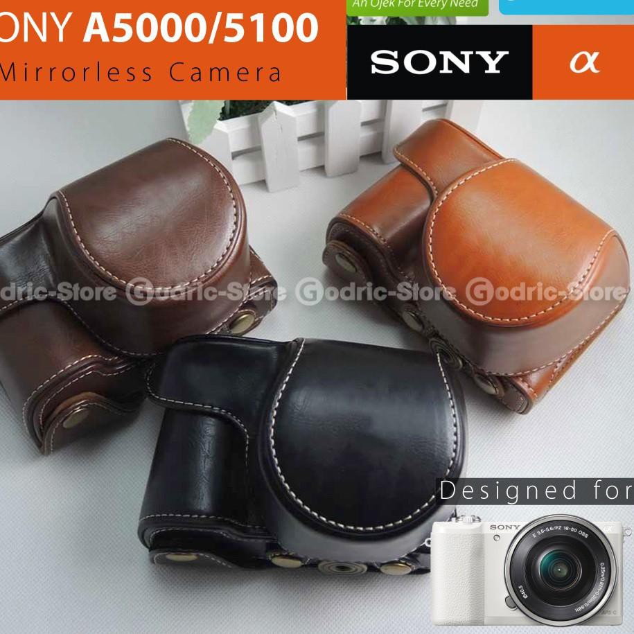 Túi Da Đựng Máy Ảnh Sony Alpha A5000 / A5100 Cff7.