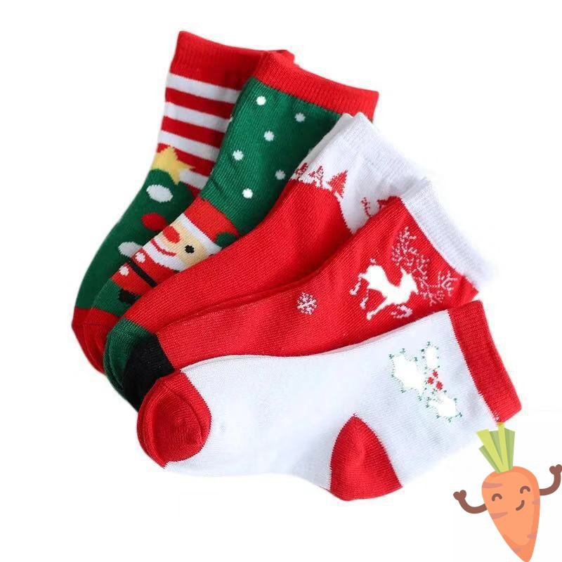 Tất giáng sinh Noel cho bé CAROBY TCT04