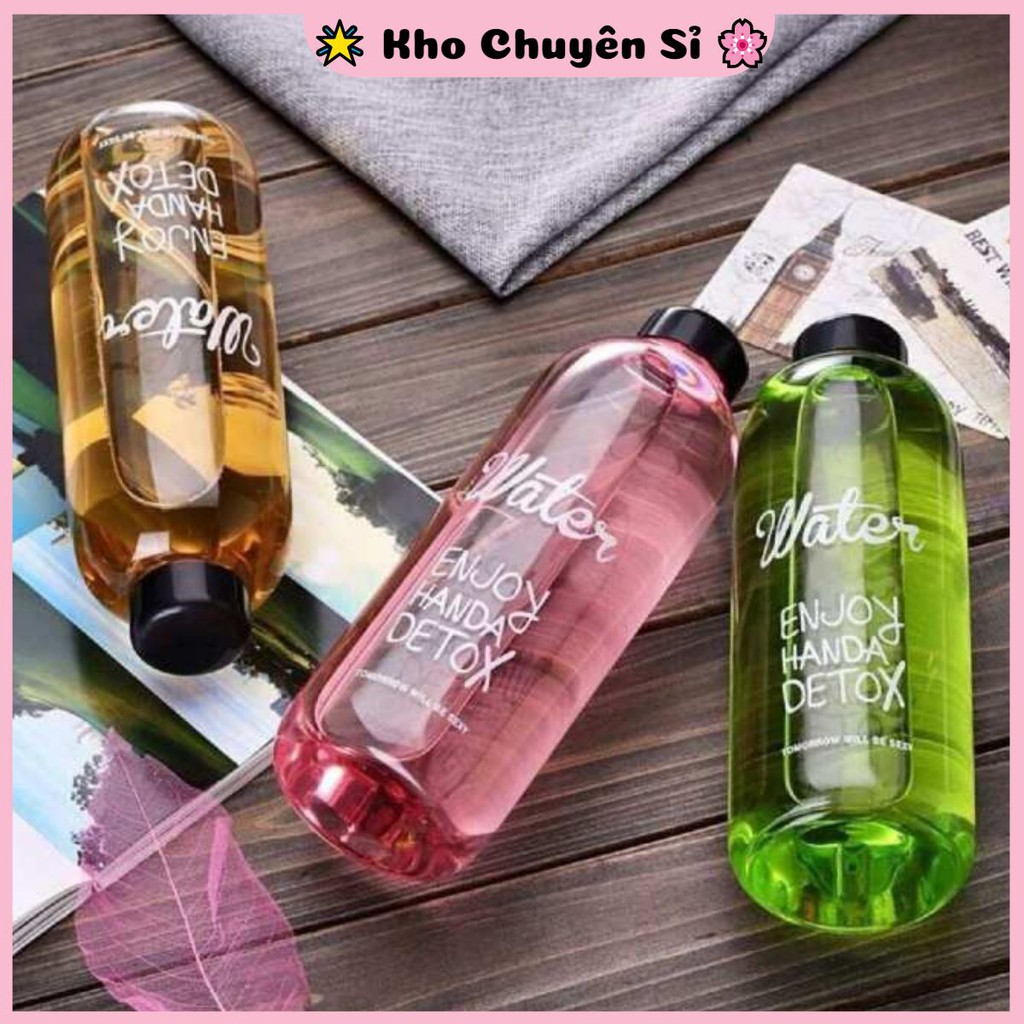 Bình Nước Detox - PongDang Kèm Túi Vải 1000ml