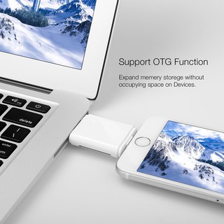 Đầu đọc thẻ nhớ 3 trong 1 cho iPhone / iPad / Mac / PC / Android